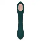 Вибратор и вакуумный клиторальный стимулятор 2-в-1 Alive Quiver Teal обновленная модель photo 3