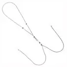 Украшение для сосков Art of Sex - Nipple Clamps Arrow, цвет гранатовый photo 2