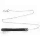 Ошейник Art of Sex - Tessa с поводком из натуральной кожи, цвет черный photo 6