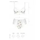 Эротический комплект с рисунком LOVELIA BIKINI white L/XL - Passion photo 5