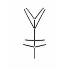 Открытое боди из стреп Meggy black XXL/XXXL — Passion Exclusive photo 6