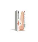 Реалистичный фаллоимитатор Strap-On-Me Sliding Skin Realistic Dildo Vanille - XXL, эффект подвижной photo 7