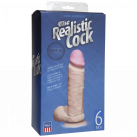 Фаллоимитатор Doc Johnson The Realistic Cock 6 inch White photo 3