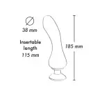 Вибратор для точки G Shunga Sanya Raspberry, гибкий ствол photo 3