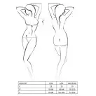 Комплект белья ARIN SET black L/XL - Passion Exclusive: сетчатый лиф и стринги photo 3