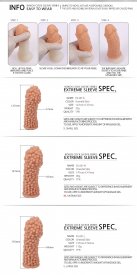 Насадка на член Kokos Extreme Sleeve 004 размер L photo 4