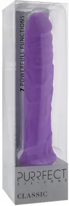 Вибромассажер PURRFECT SILICONE CLASSIC 8.5INCH, PURPLE photo 2