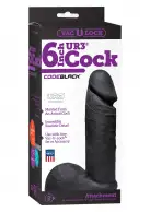 Фаллоимитатор Vac-U-Lock™ - CodeBlack - 6 Inch Ultraskyn™ Cock 15,7х4,3 см. photo 2