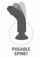 Вибратор Vibrating King Cock 10 with Balls, 20,5х5,7 см  photo 4