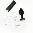 Силиконовая анальная пробка S размера - 7,5смХ2,7см photo 3