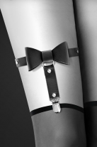 Гартер Bijoux Pour Toi - WITH BOW Black photo 2