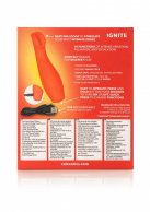 CalExotics Red Hot Ignite вибромассажер 13.25х3.25 см. photo 7