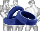 Tom of Finland 3 Piece Silicone Cock Ring Set - эрекционные кольца photo 2