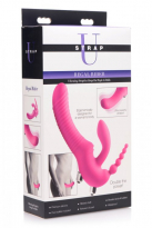 Regal Rider Vibrating Silicone Strapless Strap On Triple G Dildo - страпон, 22.9х3.8 см. photo 6