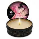 Массажная свеча Shunga MINI MASSAGE CANDLE - Rose Petals (30 мл)  photo 1