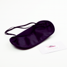 Текстильная BDSM маска на глаза с резинкой photo 3