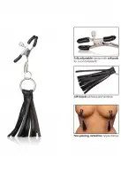 CalExotics Playful Tassels Nipple Clamps зажимы для сосков с кисточками photo 4