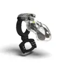 Клетка для члена с электростимуляцией Mystim Pubic Enemy No 3 - with Ball Squeezer photo 1