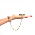 Лакшери наручники-браслеты с кристаллами Rianne S: Diamond Cuffs, подарочная упаковка photo 4